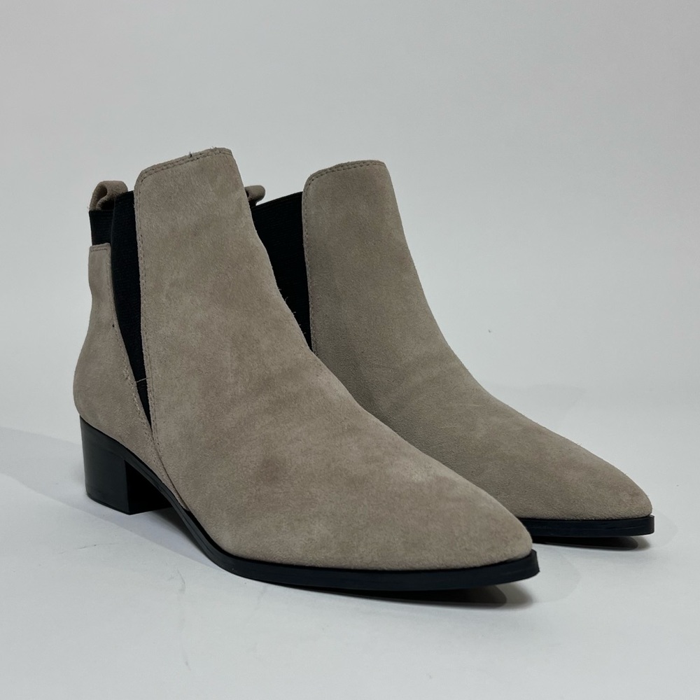 Marc Fisher Tan Chelsea Bootie